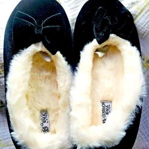 Shoes Christmas Womens  Fleece Warm Slip On